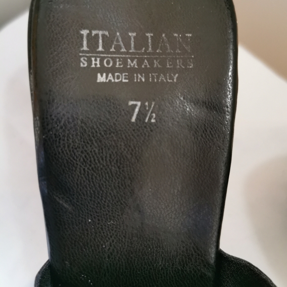 Italian shoemakers, genuine leather sandals, 7.5 - Picture 3 of 8